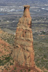 The sandstone tower of Independence Monument