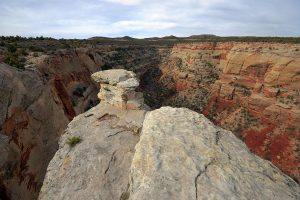 A pulpit of stone at Colorado National Monument